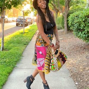 Handmade handbag from Ghana